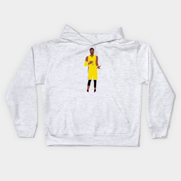 D'Angelo Russell Ice In His Veins Kids Hoodie by rattraptees